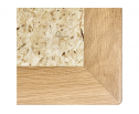 Журнальный столик SHT-S39 70 / 70 дуб / OSB прозрачный лак в Ростове-на-Дону