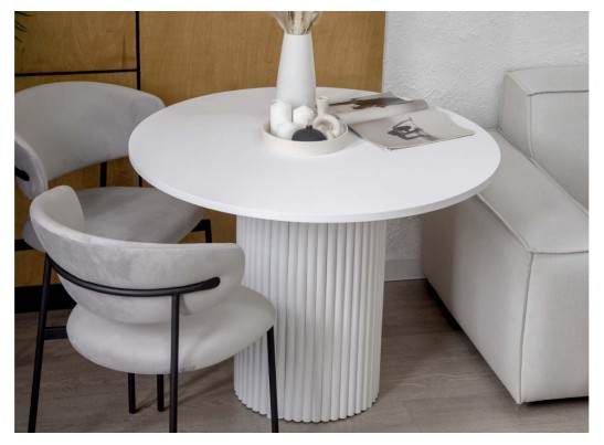 Стол Барел 100 белый / белый в Ростове-на-Дону