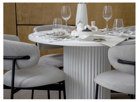 Стол Барел 100 белый / белый в Ростове-на-Дону