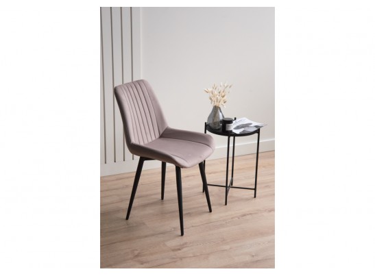 Стул на металлокаркасе Седа 360 латте (zd 290) / черный в Ростове-на-Дону