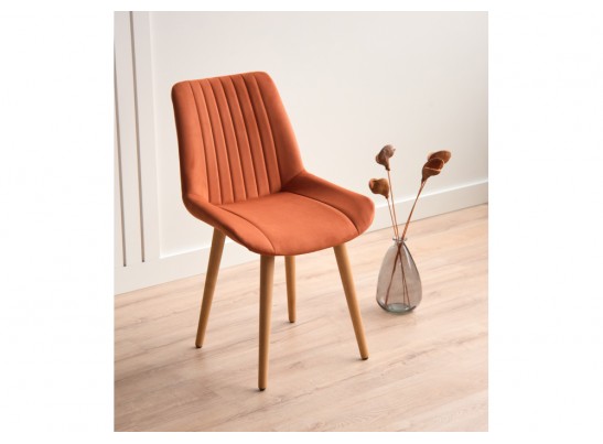 Деревянный стул Седа терракотовый (zd 432) / светлое дерево в Ростове-на-Дону