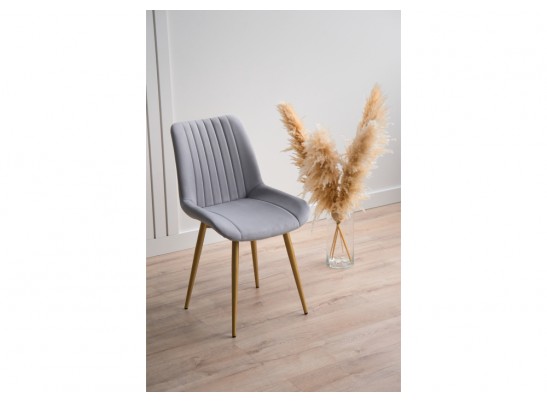 Стул на металлокаркасе Седа 360 светло-серый (zd 960) / золотой в Ростове-на-Дону