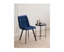 Стул на металлокаркасе Чилли синий / черный в Ростове-на-Дону