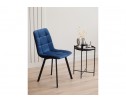 Стул на металлокаркасе Чилли синий / черный в Ростове-на-Дону