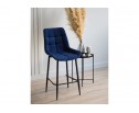 Полубарный стул Челси 360 синий (zd 798) / черный в Ростове-на-Дону