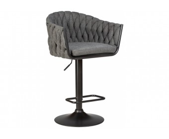 Барный стул 9690-LM Leon графитовый / черный