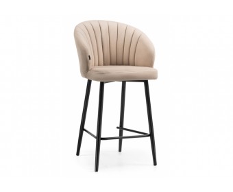 Полубарный стул Бэнбу velutto 05 / черный