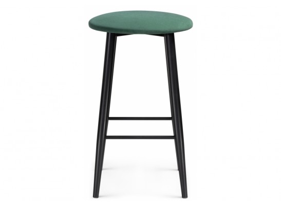 Полубарный стул Гангток катания изумруд / черный матовый в Ростове-на-Дону