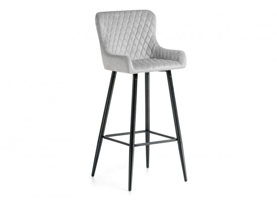 Барный стул Mint light gray / black в Ростове-на-Дону