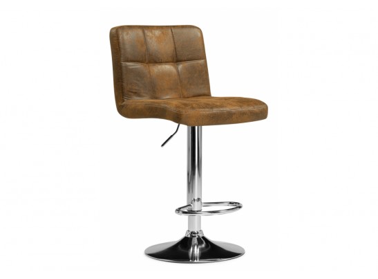 Барный стул Paskal brown / chrome в Ростове-на-Дону