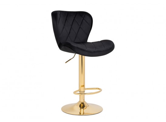 Барный стул Porch black / golden в Ростове-на-Дону