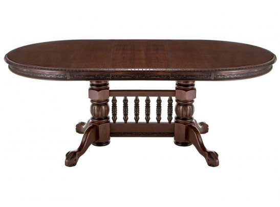 Деревянный стол Кантри 160(200-240)х107х78 орех с коричневой патиной в Ростове-на-Дону