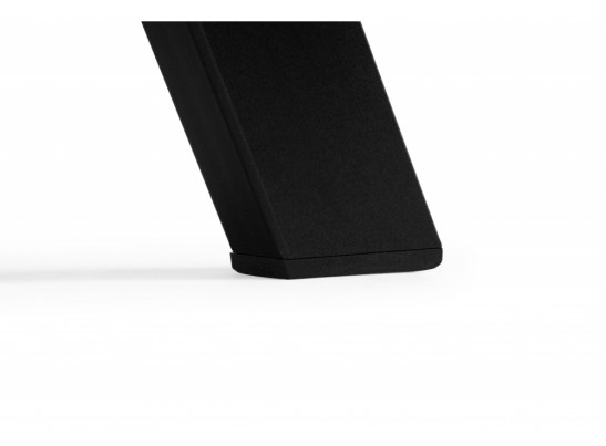 Деревянный стол Карпер 90(120) бетон метрополитан / черный матовый в Ростове-на-Дону