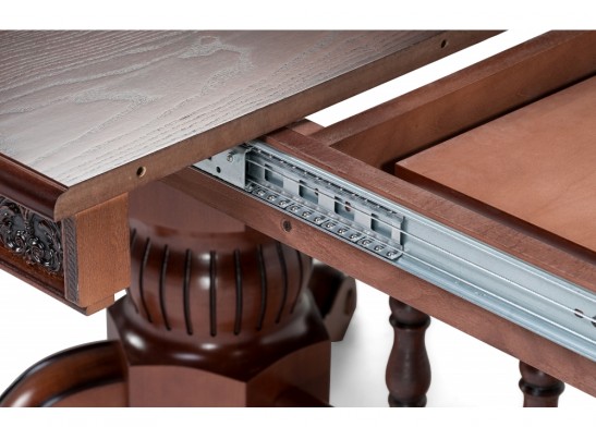 Деревянный стол Кассиль 260(330)х110х77 орех с коричневой патиной в Ростове-на-Дону