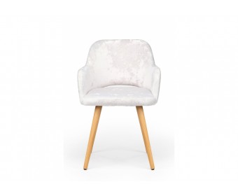 Деревянный стул Эолин 360 светло-бежевый (simple 011) / светлое дерево