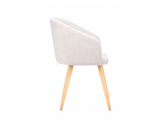 Деревянный стул Монер 360 светло-серый (glory 36) / светлое дерево в Ростове-на-Дону