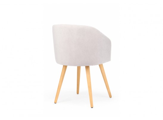 Деревянный стул Монер 360 светло-серый (glory 36) / светлое дерево в Ростове-на-Дону