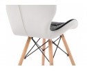 Деревянный стул PC-027 black / white в Ростове-на-Дону