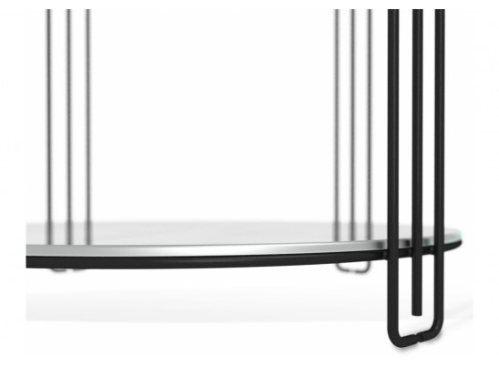 Кофейный столик SHT-CT34 белый мрамор / черный муар в Ростове-на-Дону