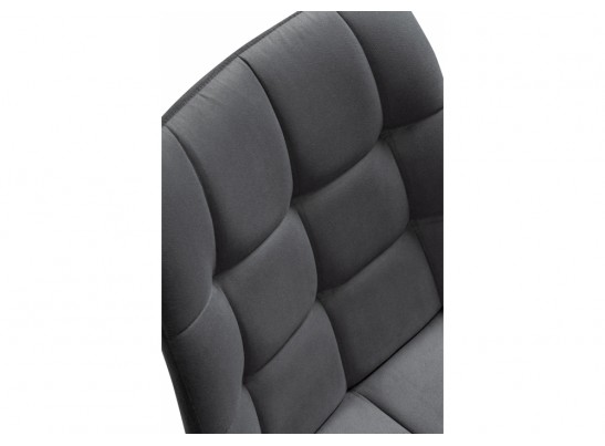 Комплект стульев полубарных Стронг 2 шт темно-серый / черный в Ростове-на-Дону