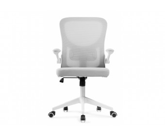 Компьютерное кресло Konfi light gray / white