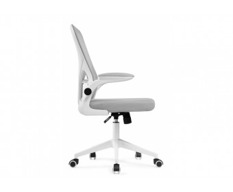 Компьютерное кресло Konfi light gray / white