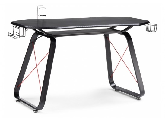Компьютерный стол Koni 130х65х76 black / red в Ростове-на-Дону