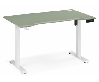 Компьютерный стол Маркос 140х80 зеленый  / белый