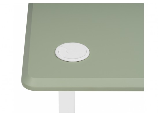 Компьютерный стол Маркос 140х80 зеленый / белый в Ростове-на-Дону