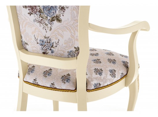 Кресло Руджеро патина золото / молочный в Ростове-на-Дону