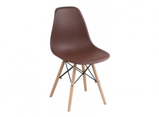 Пластиковый стул Eames PC-015 brown в Ростове-на-Дону