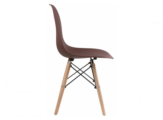 Пластиковый стул Eames PC-015 brown в Ростове-на-Дону