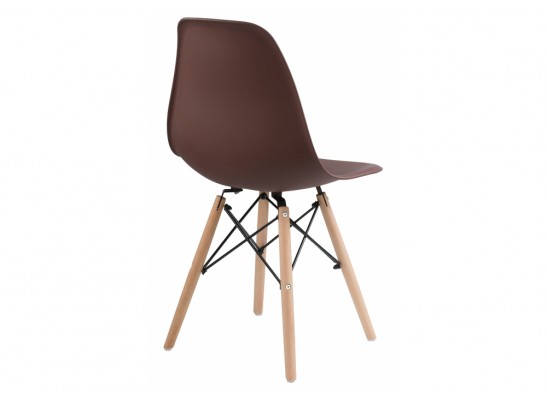 Пластиковый стул Eames PC-015 brown в Ростове-на-Дону