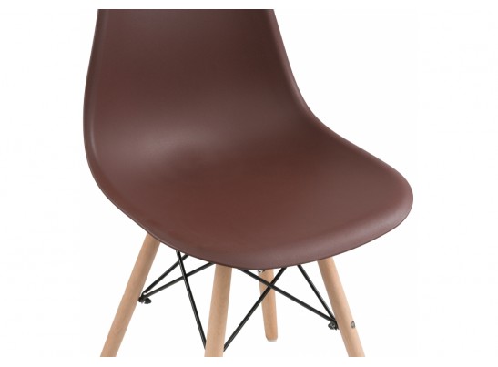 Пластиковый стул Eames PC-015 brown в Ростове-на-Дону