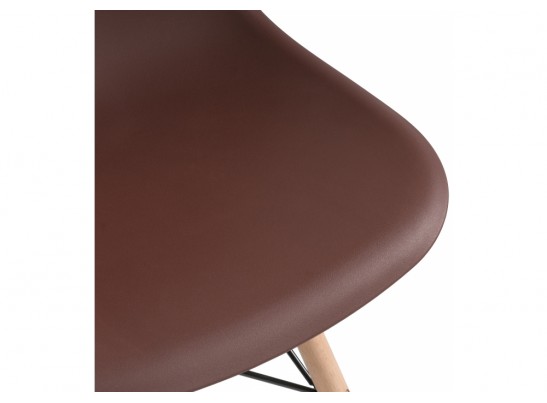 Пластиковый стул Eames PC-015 brown в Ростове-на-Дону