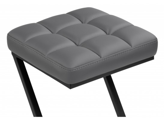 Полубарный стул Амаури темно-серый / черный матовый в Ростове-на-Дону