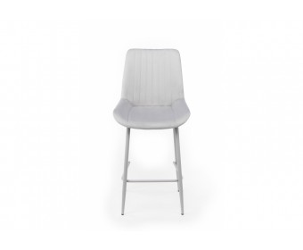 Полубарный стул Седа 360 светло-серый (zd 960) / серый