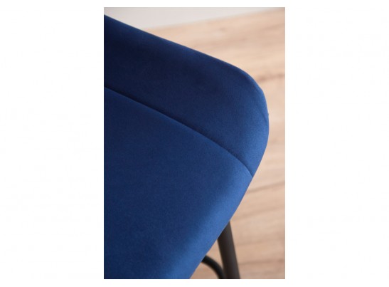 Полубарный стул Седа синий (zd 798) / черный
