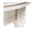 Стол Авилла 150(200)х110х77 молочный / золото в Ростове-на-Дону