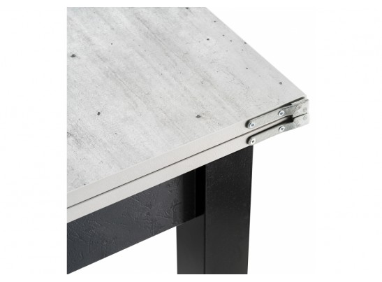 Стол Энлей 60(120)х60х74 метрополитан грей / черный в Ростове-на-Дону