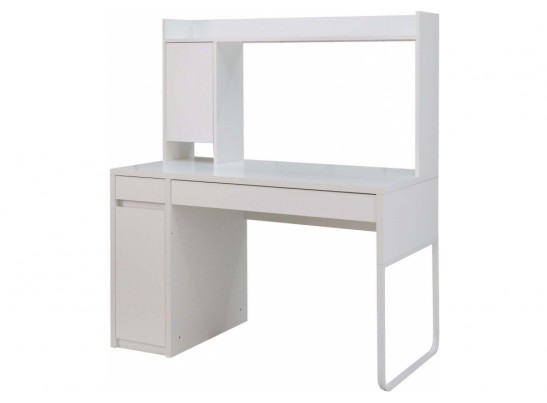 Стол компьютерный Сити-12 белый шелк в Ростове-на-Дону
