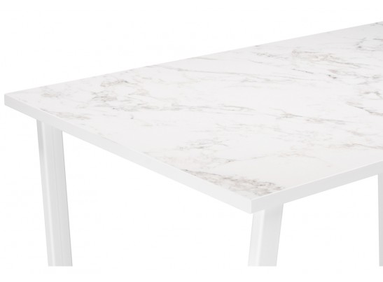 Стол Лота Лофт 120 25 мм сабия / матовый белый в Ростове-на-Дону