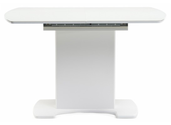 Стол на тумбе Палмер 120 белый / белое стекло в Ростове-на-Дону