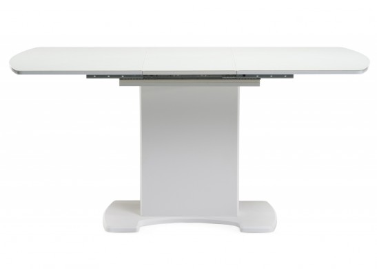 Стол на тумбе Палмер 120 белый / белое стекло в Ростове-на-Дону