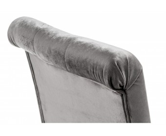 Стул Amelia white / fabric grey