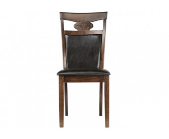 Стул деревянный Luiza dirty oak / dark brown