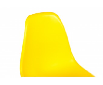 Стул Eames PC-015 желтый ножки дерево