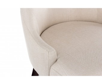 Стул Elegance dark walnut / fabric cream