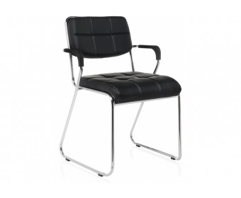 Стул на металлокаркасе Iso lux black