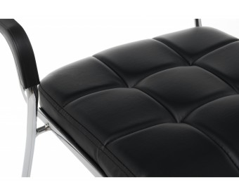 Стул на металлокаркасе Iso lux black